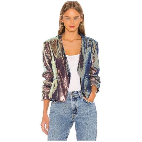 Blank NYC Jackets & Blazers - Blank NYC Multicolor Sequin Blazer